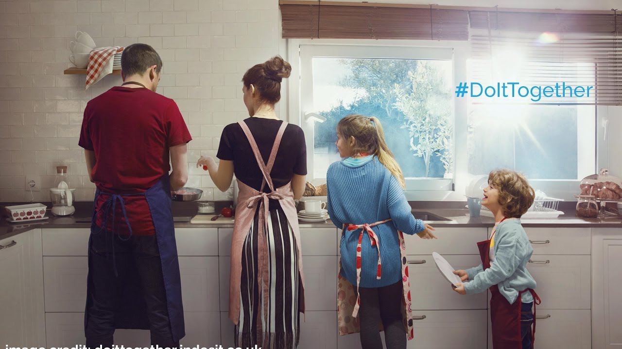 #DoItTogether - Work Together With Equal Responsibilities |  Indesit UK Advert #41