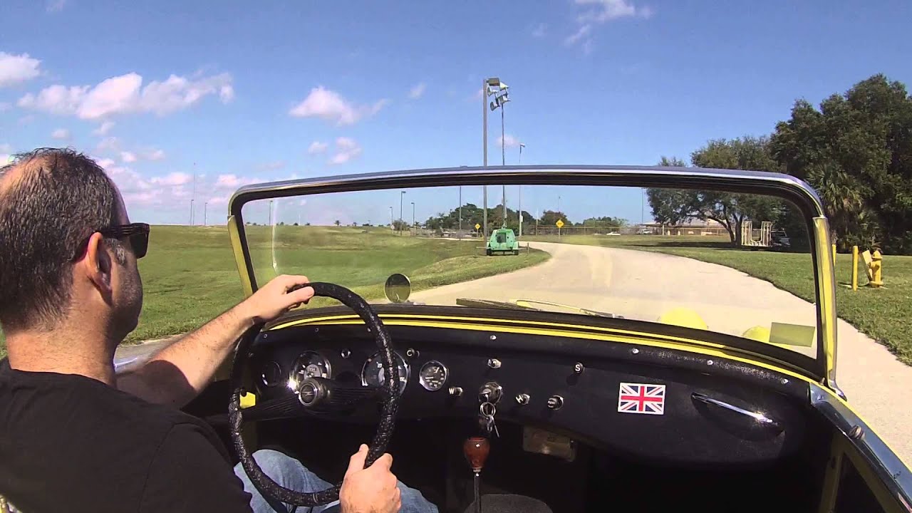 Driving our 1959 Austin Healey Sprite - Bugeye - Frogeye