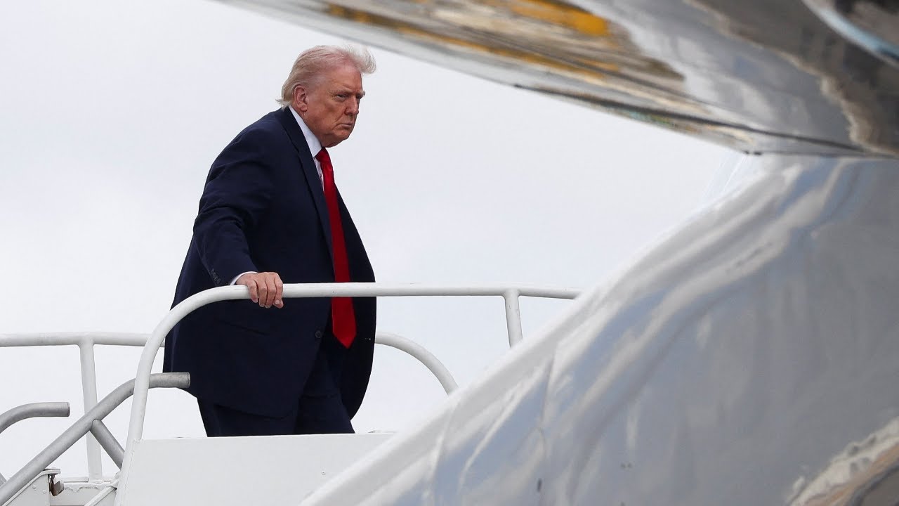 🔴 ПРЯМОЙ ЭФИР: Трамп вылетает в Огайо и Кентукки — возвращение производства в Америку