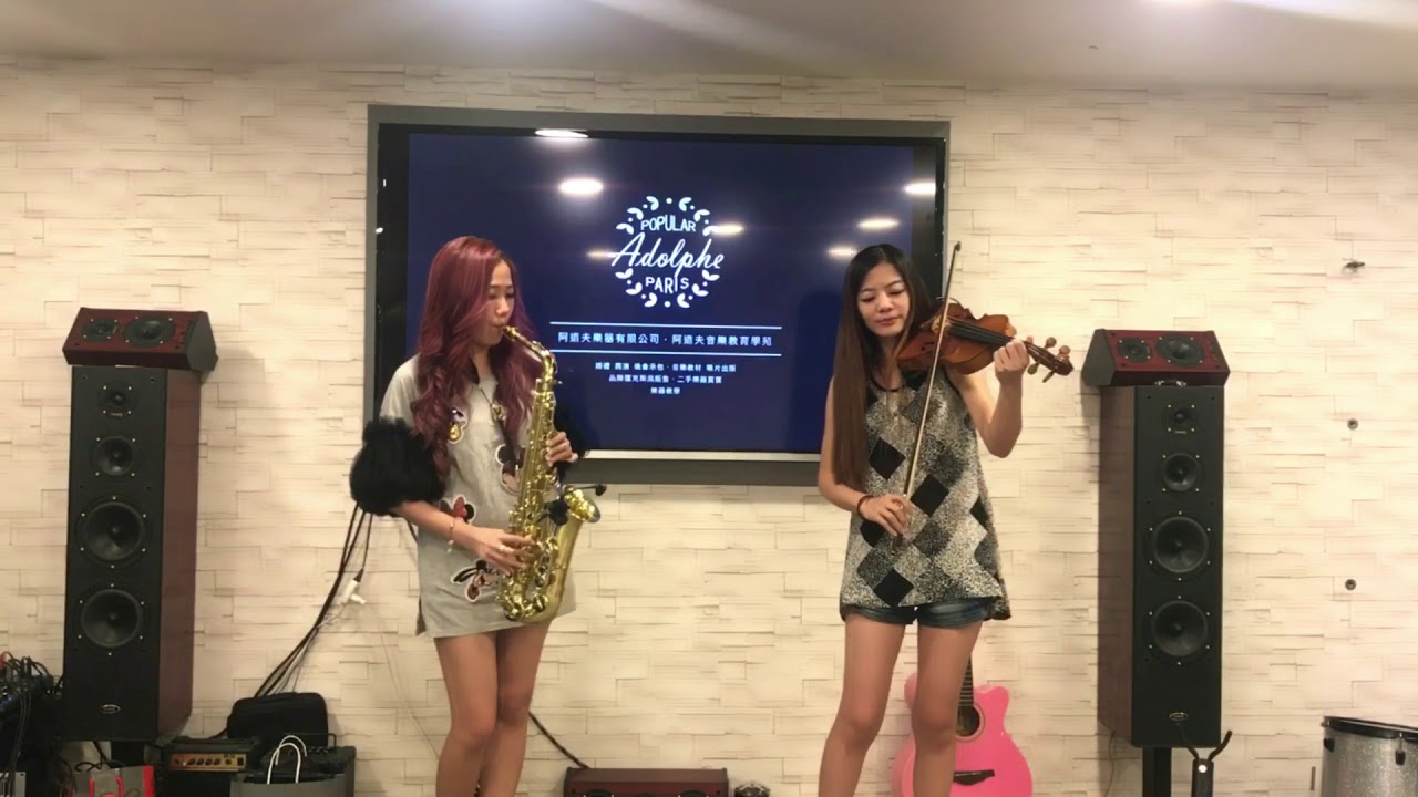 despacito - Saxruby&Violin 婷婷(Bm key)