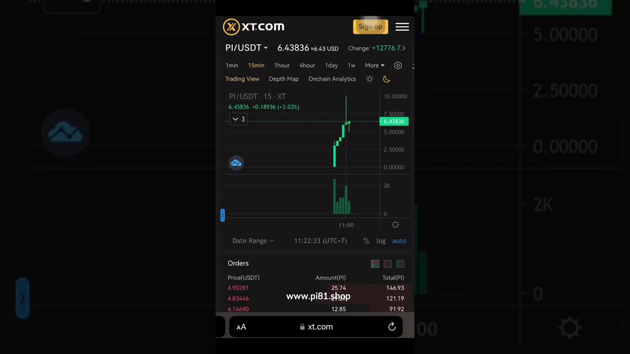 VIRAL PI NETWORK ADA DI XT.COM - APAKAH INI PALSU⁉️