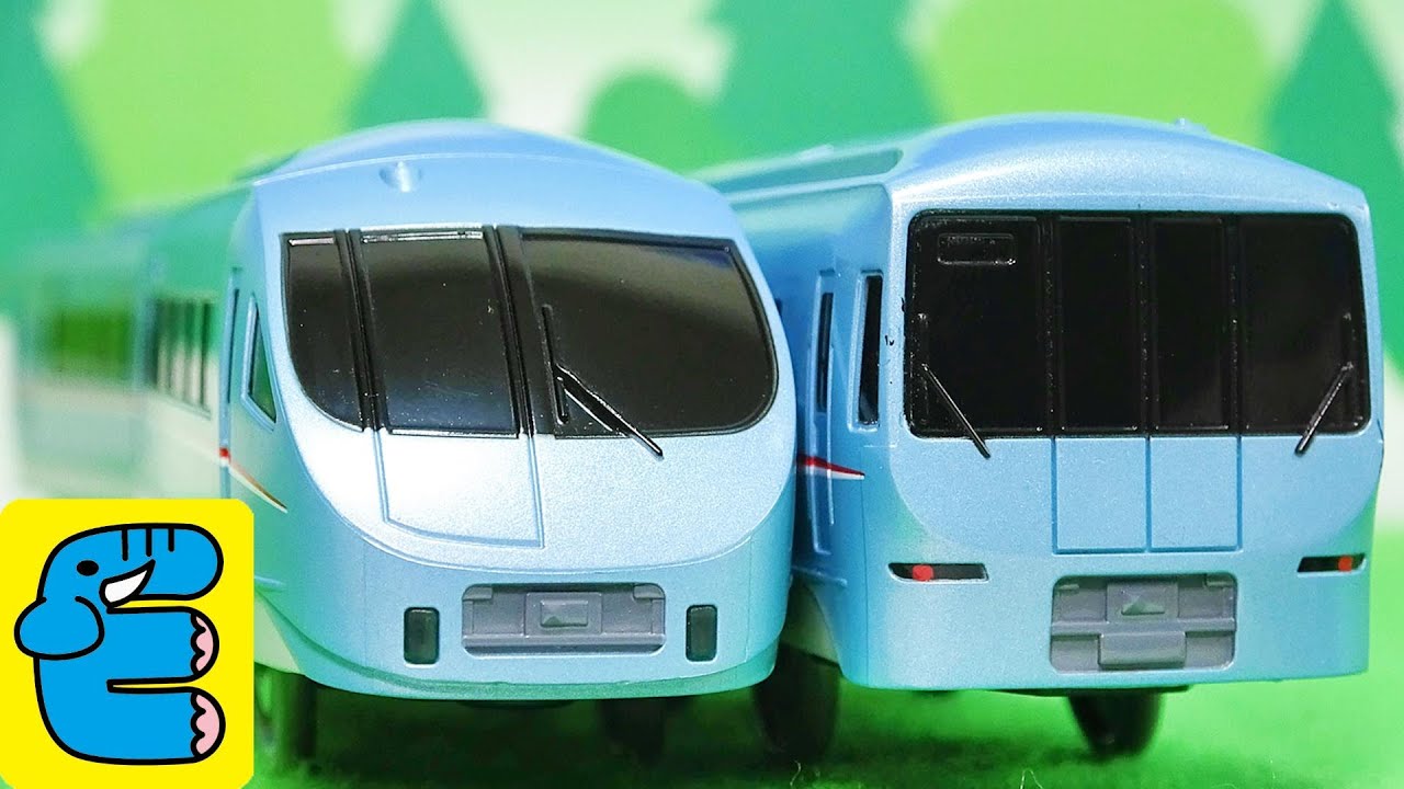 プラレール 小田急ロマンスカーMSE改造 60000形特急電車 Plarail Upgrade Odakyu Romancecar 60000 Series MSE [English Subs]