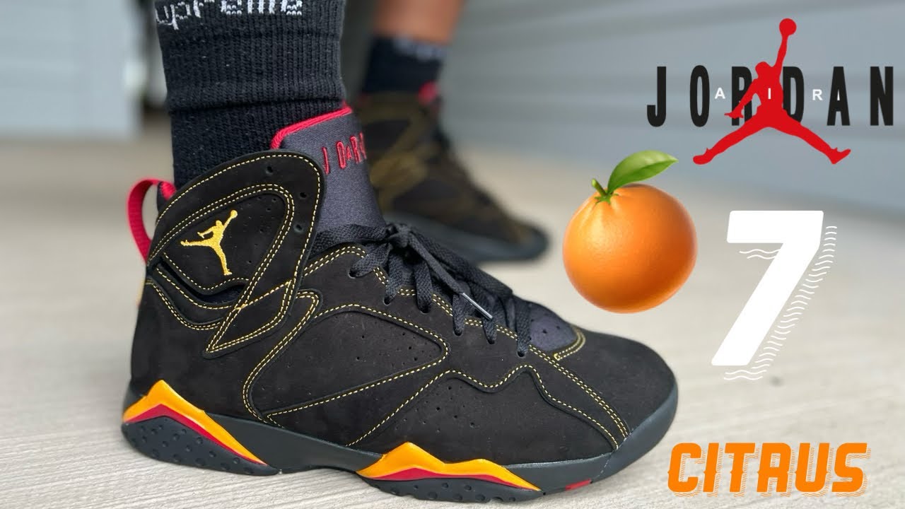 AIR JORDAN 7 CITRUS (2022) EARLY LOOK! THESE ARE A MUST🍊🔥