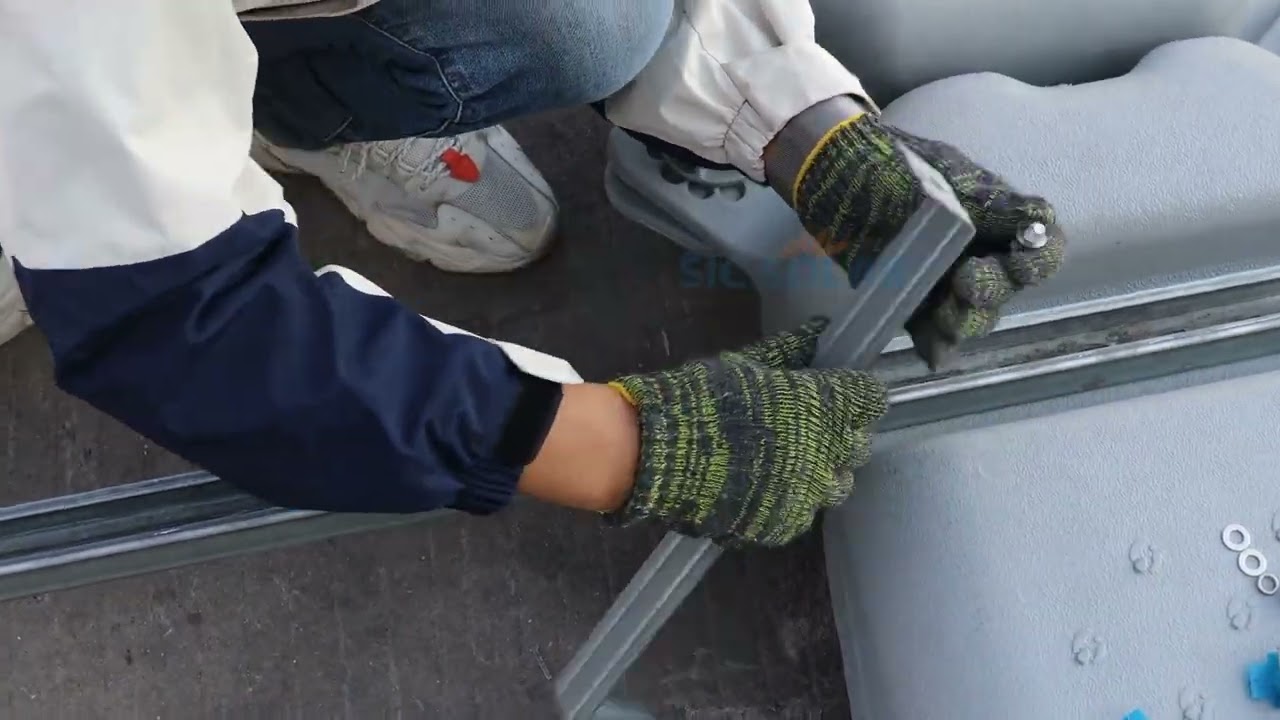 SIC Solar Floating bracket installation tutorial