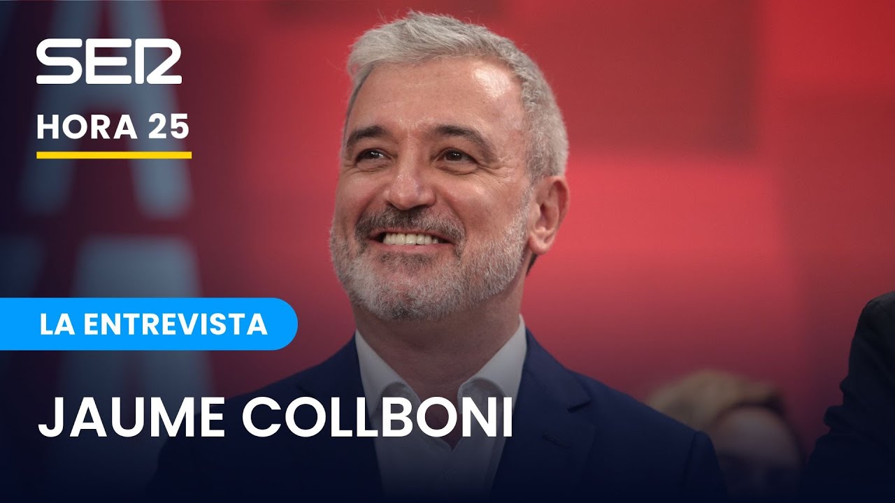 📽🔴 Entrevista a Jaume Collboni en Hora 25