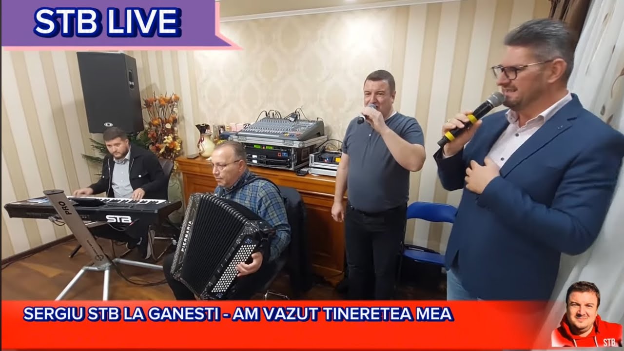 SERGIU STB - DANIEL CHITULESCU - ANDREI HERESANU LA GANESTI … AM VAZUT TINEREA MEA
