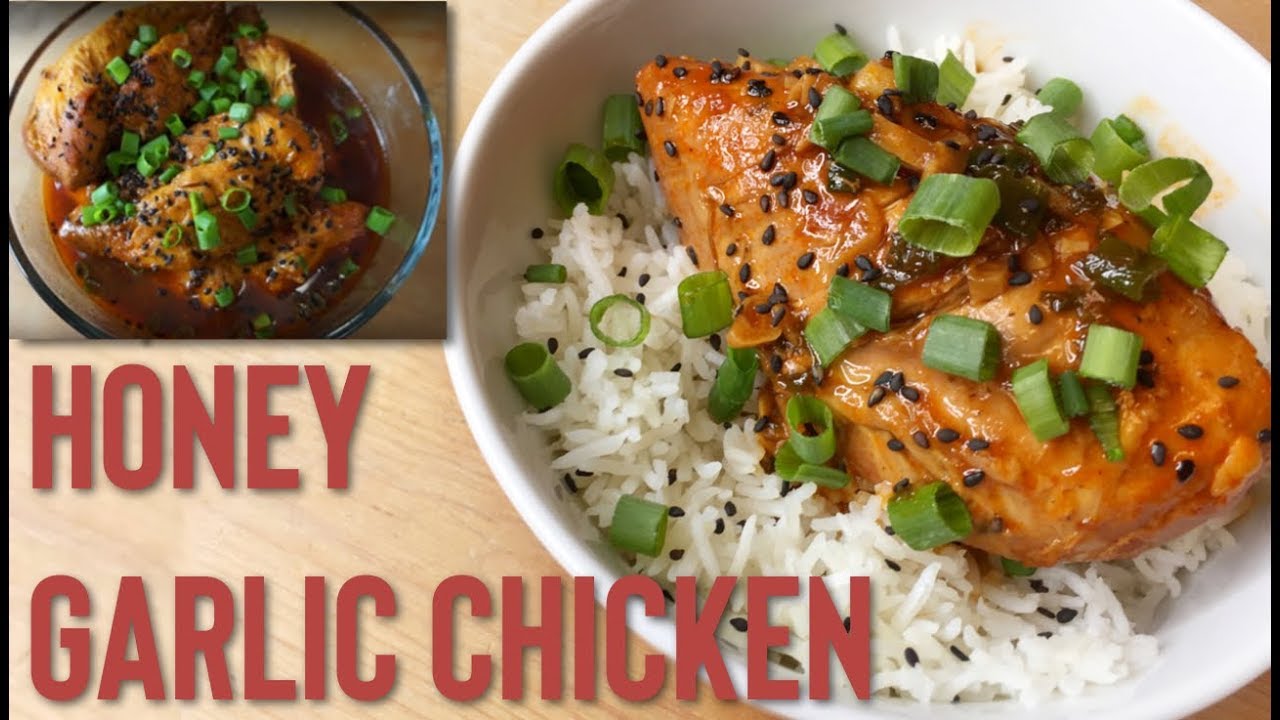 Instant Pot Meal Prep | Honey Garlic Chicken