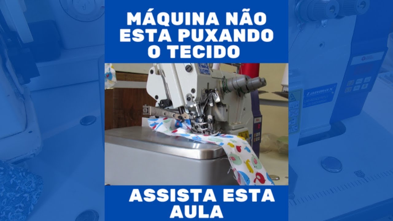 Regulando  a altura do dente MELHORANDO A PUXADA DO TECIDO