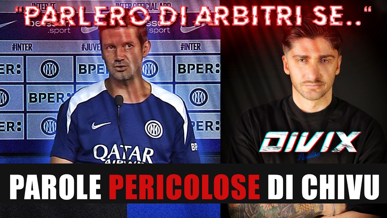 INTER: Le parole di chivu mi fanno molta PAURA
