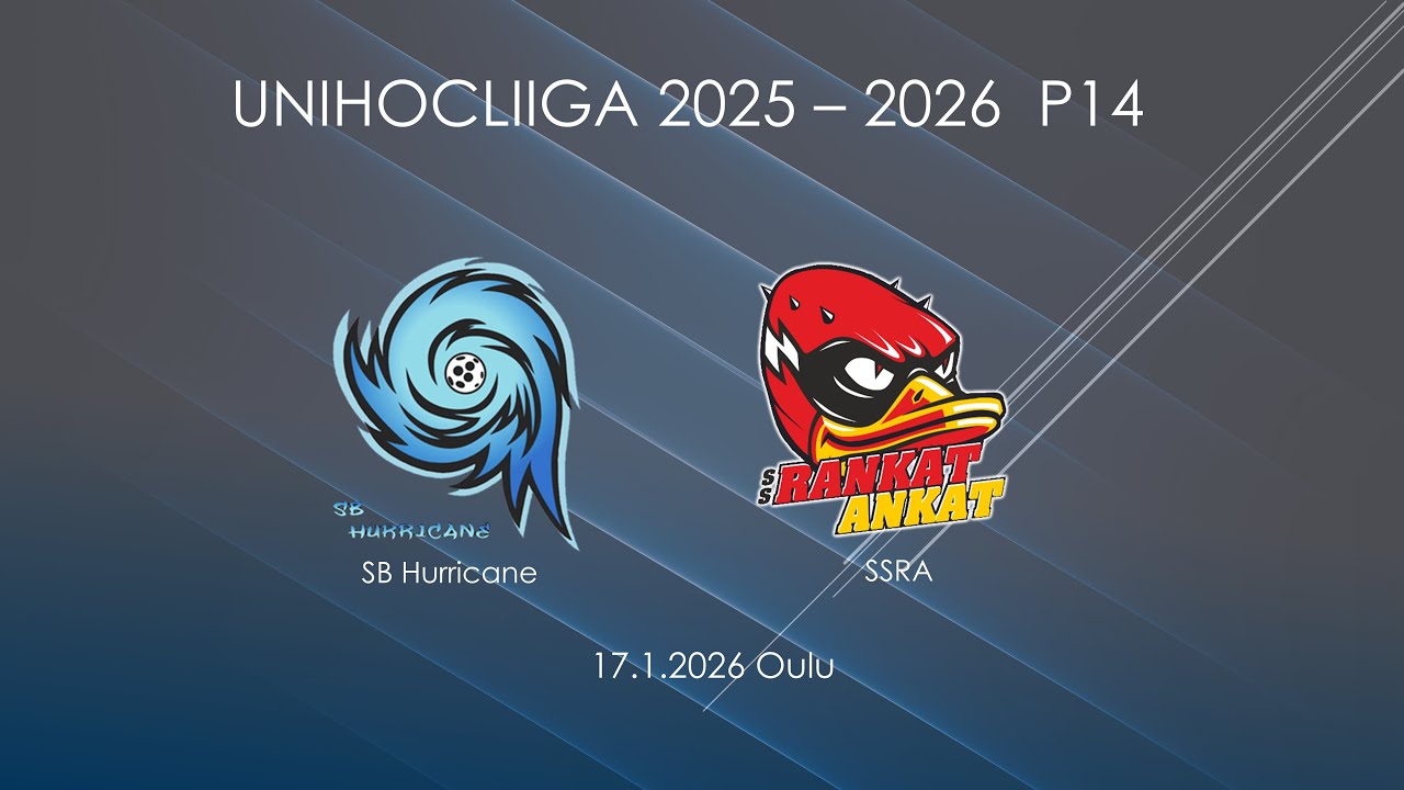 SB Hurricane - SSRA, Unihocliiga P14, 17.1.2026