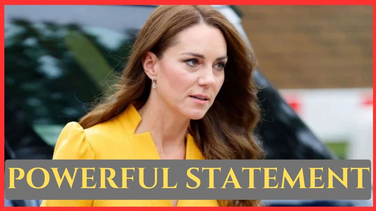 Power Move: How Kate Middleton Controls the Narrative Without Saying a Word