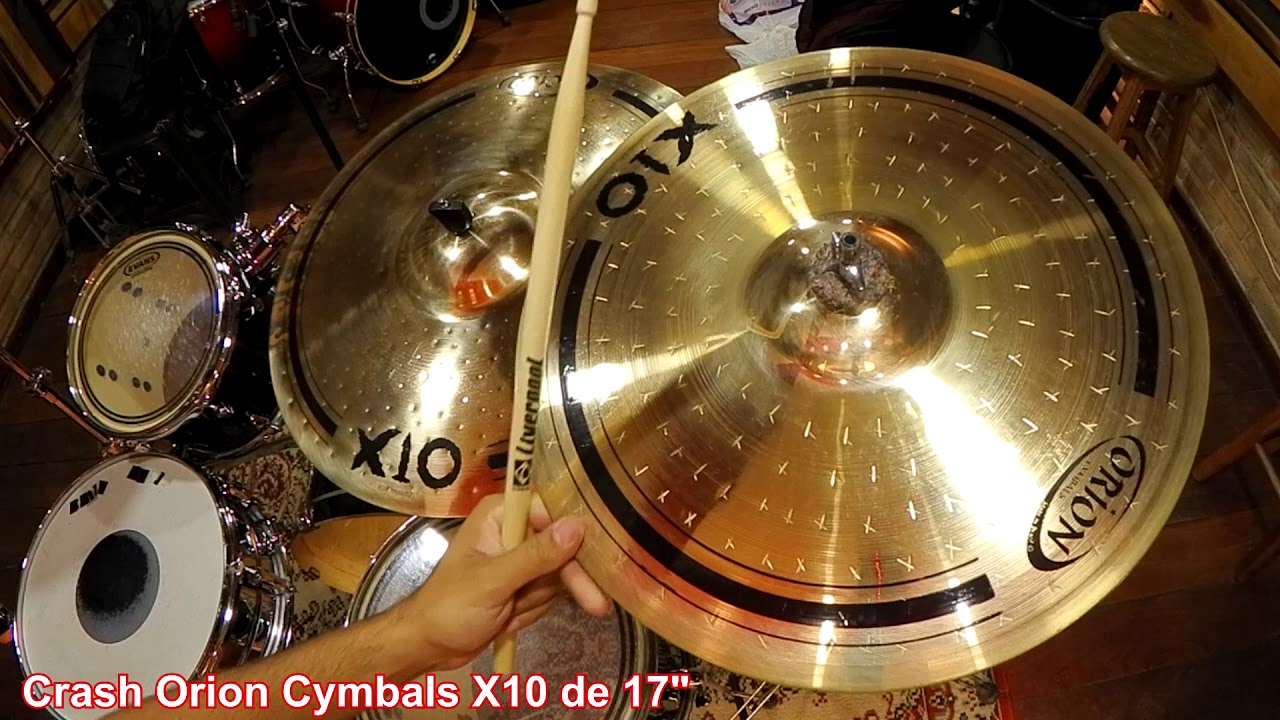 Crash Orion Cymbals X10 de 17
