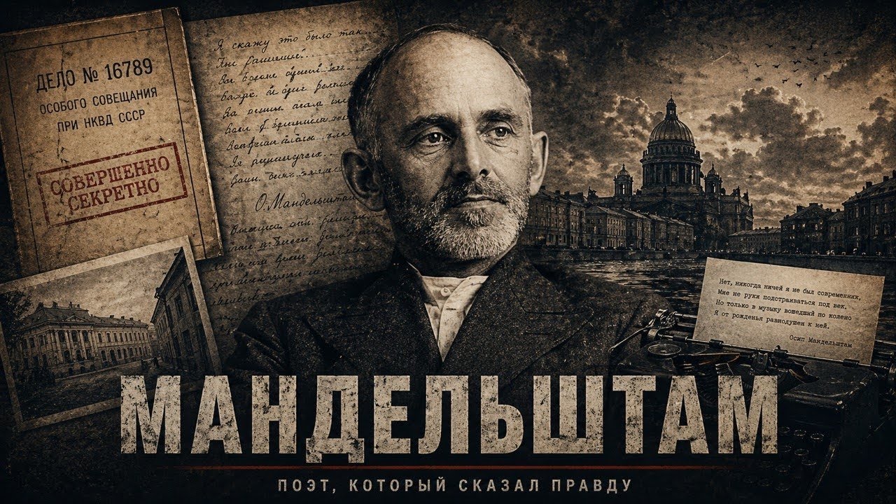 Осип Мандельштам | Стих о Сталине, ссылка, ГУЛАГ |