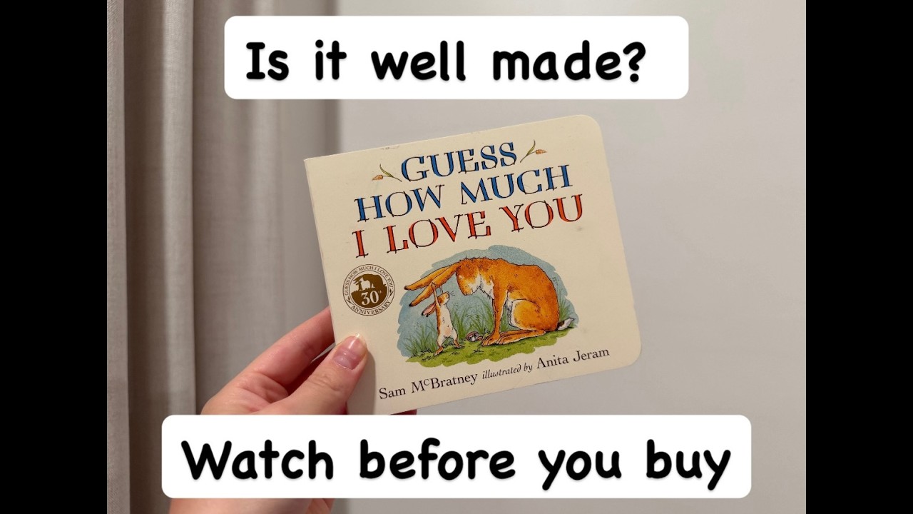 Guess How Much I Love You Book Review!
