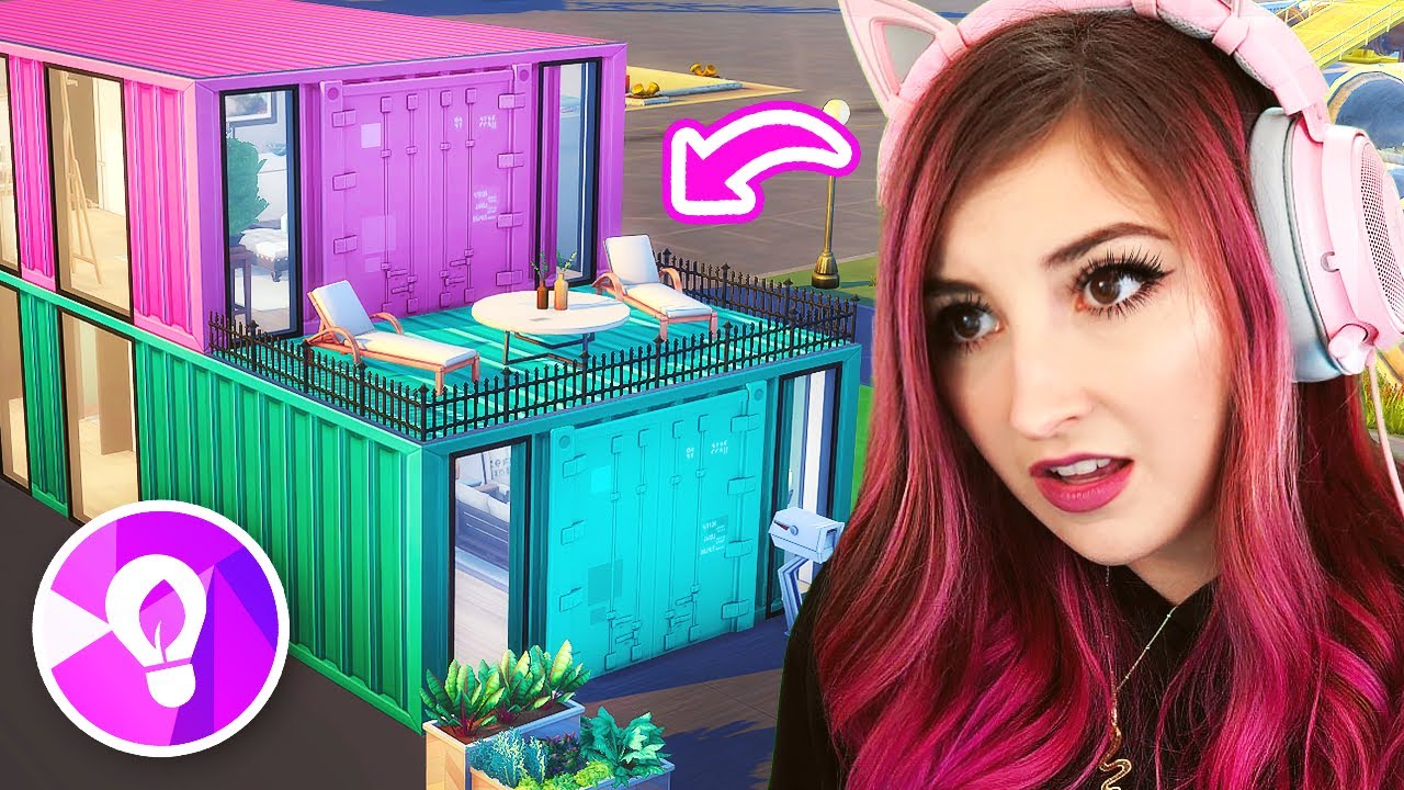 I Tried to Build a Container Home in Sims 4 Eco Lifestyle