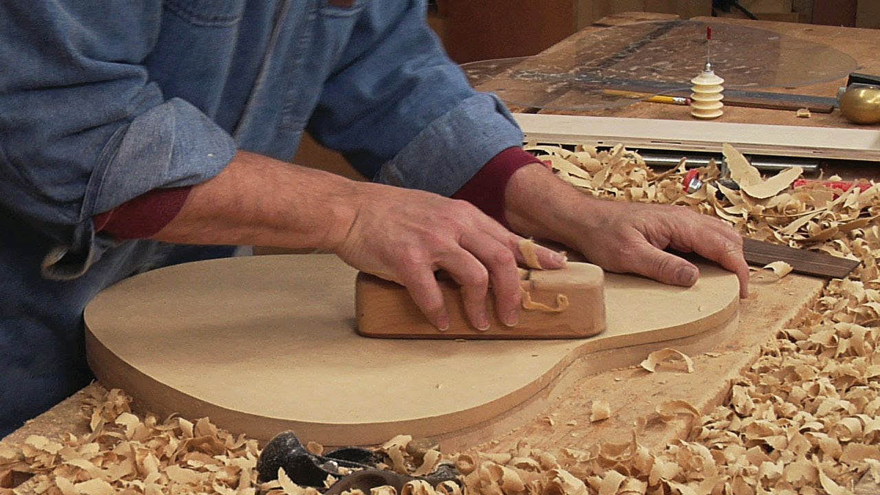 Classical Guitar Making: How to Make a Back Work Board