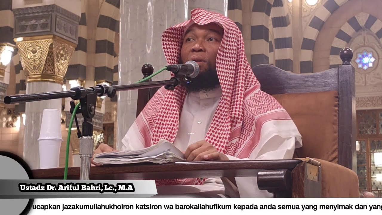 07-12-2025 || Live Kajian Rutin Pintu 19 Masjid Nabawi || Ustadz Dr. Ariful Bahri,Lc., M.A