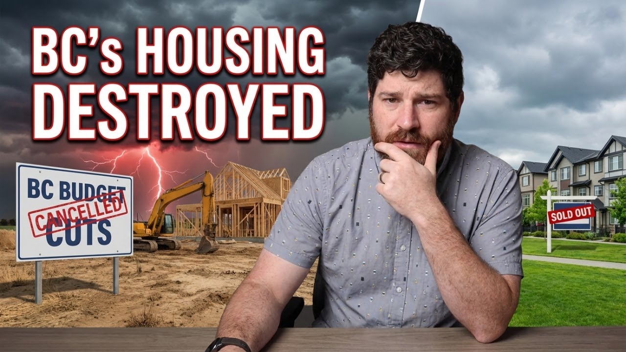 BC Government's $1.4 Billion Cut | Construction Drought Coming in 2027
