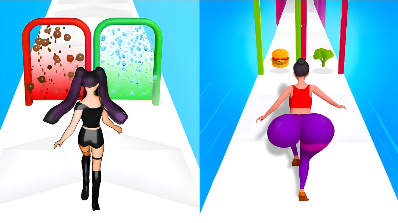 Build A Queen vs Twerk Race 3D - All Levels SpeedRun Gameplay Android iOS Ep 14