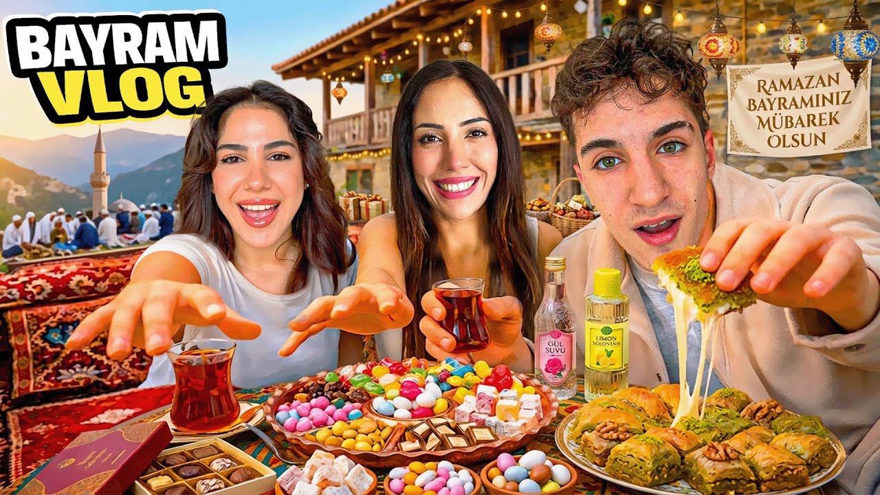 BAYRAM VLOG !! T&Uuml;M AİLE BİR ARADA 