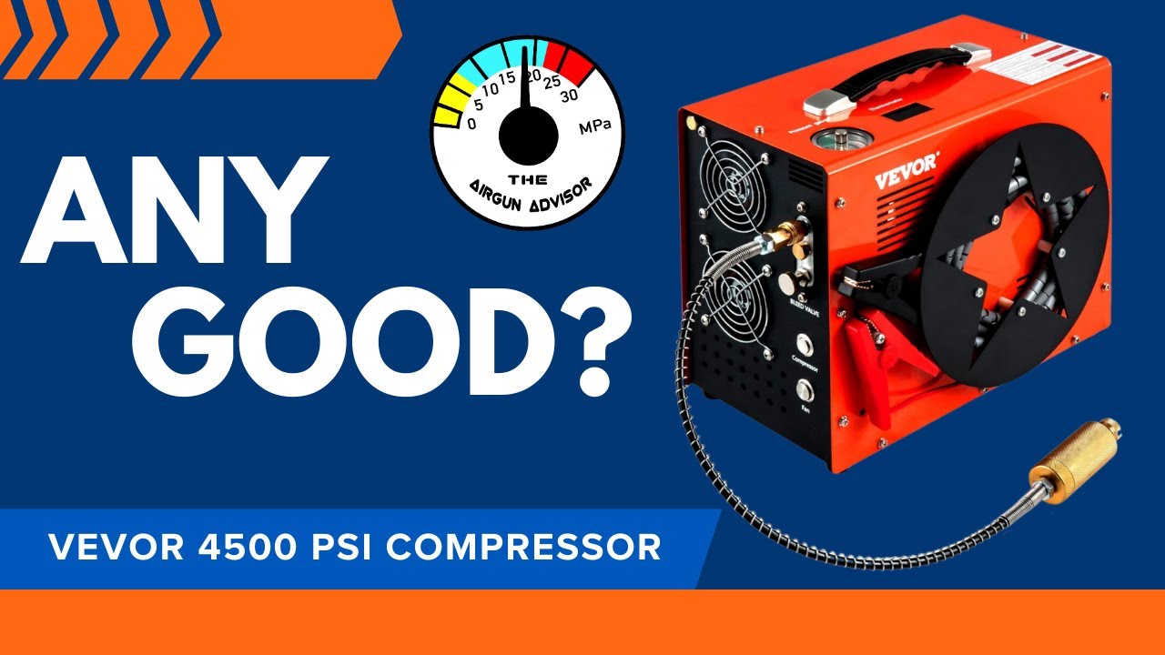 NO LONGER RECOMMEND! Vevor 4500 Psi Airgun Compressor