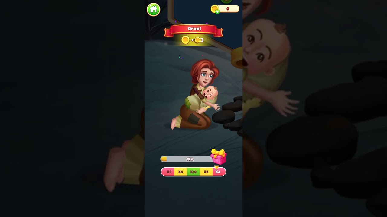 Draw Story: Family Dream Home Gameplay | Android Puzzle Game