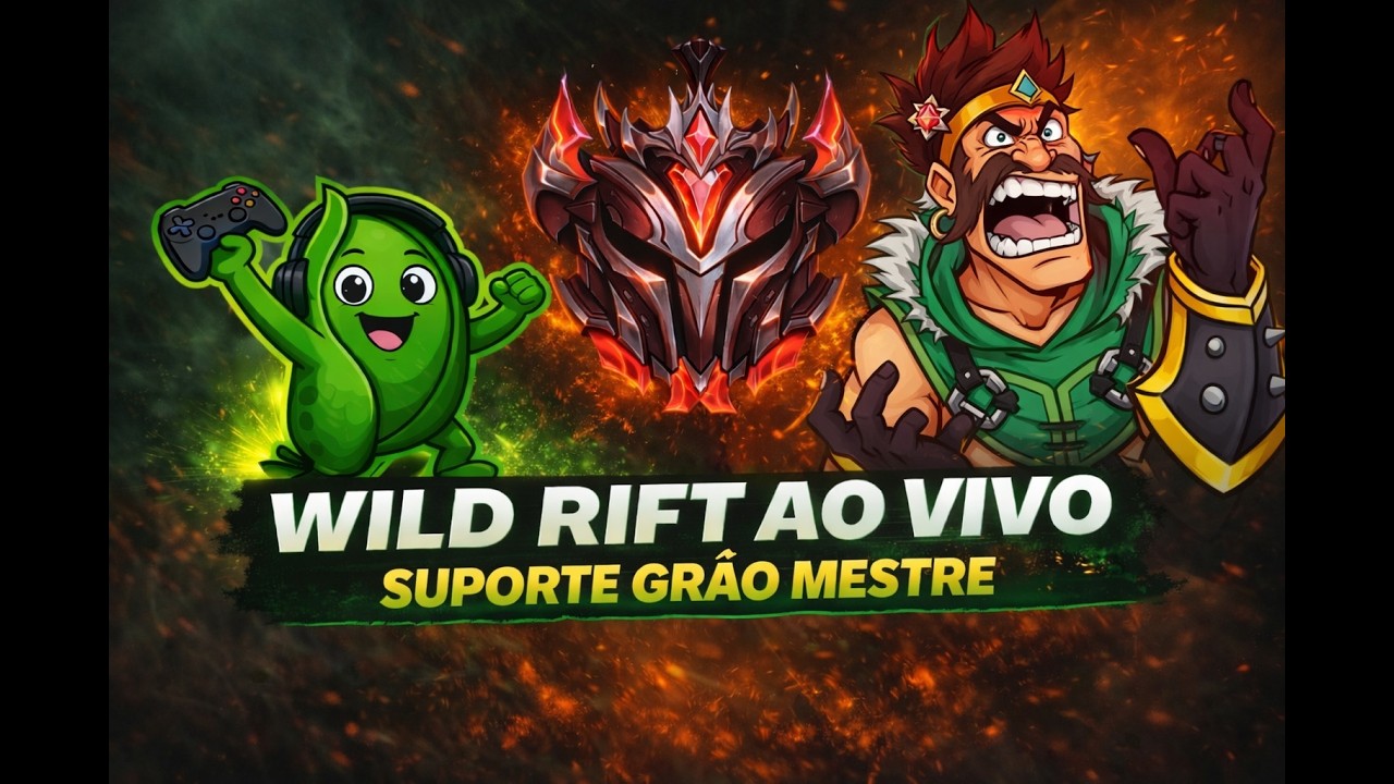 WILD RIFT AO VIVO – PERDENDO DA MELHOR FORMA