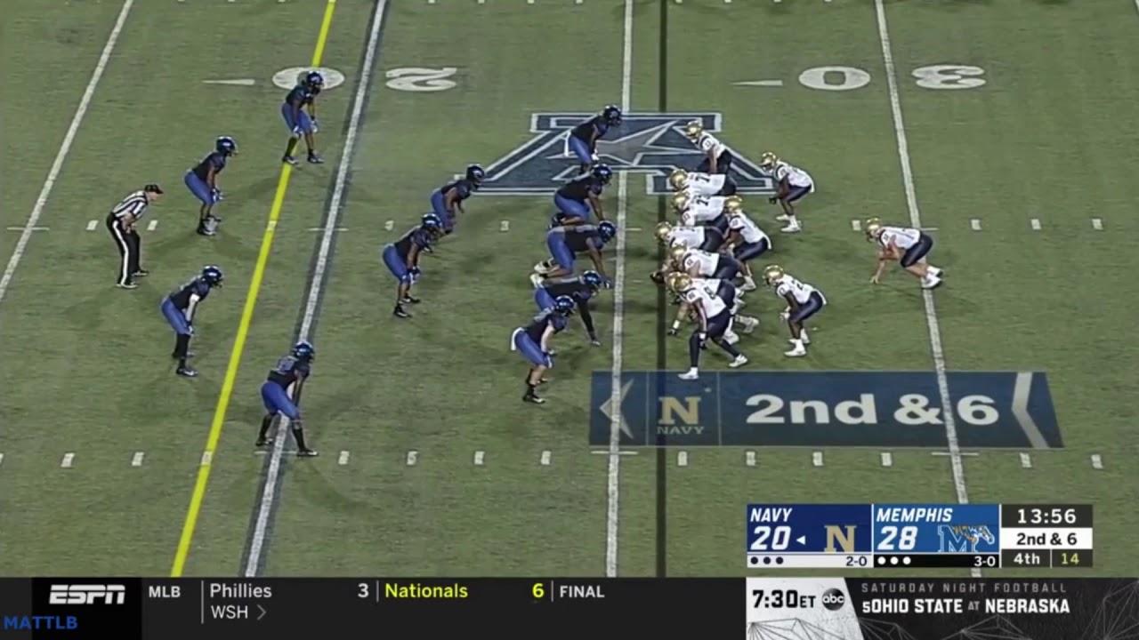 Watching Film: Navy Offense