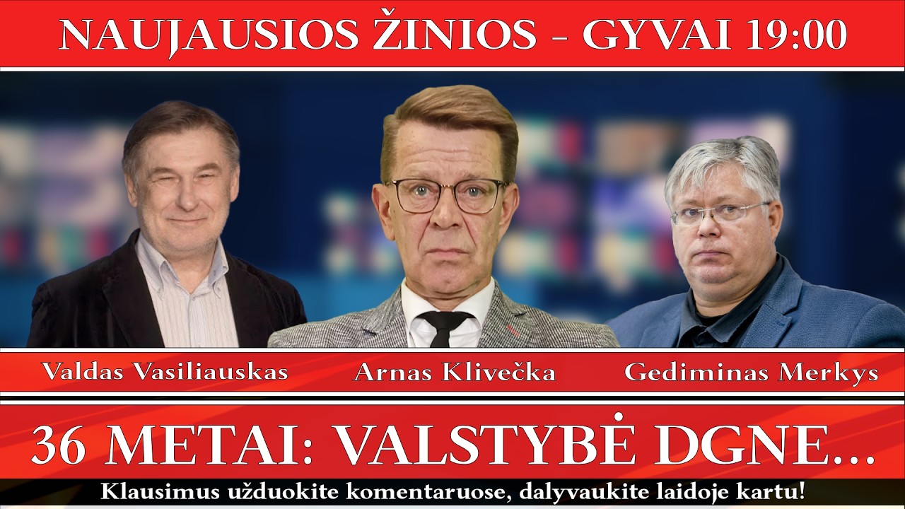 36 metai: Valstybė dugne... - GYVAI - 2026-03-09.