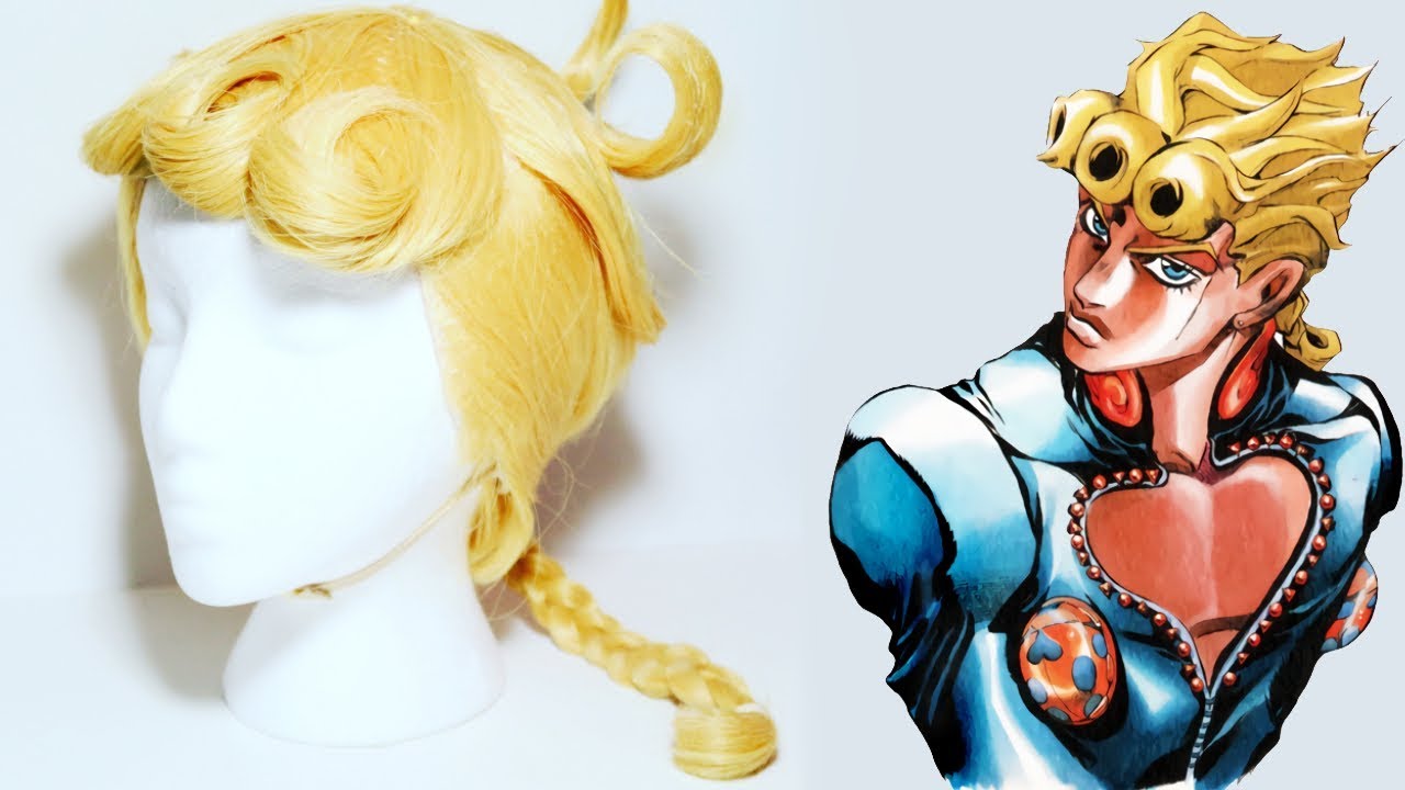 JoJo's Bizarre Adventure Giorno Wig Tutorial