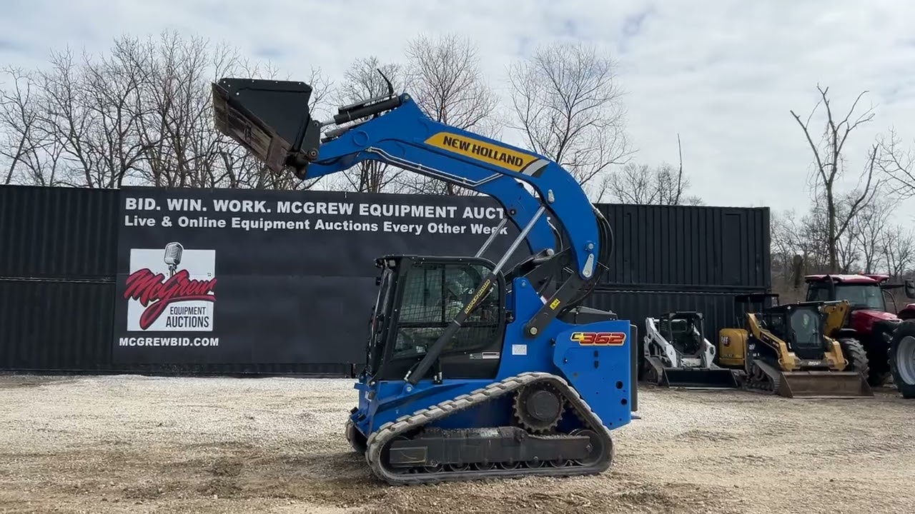 710342 New Holland C362 Skid Steer Loader MCGREW AUCTION