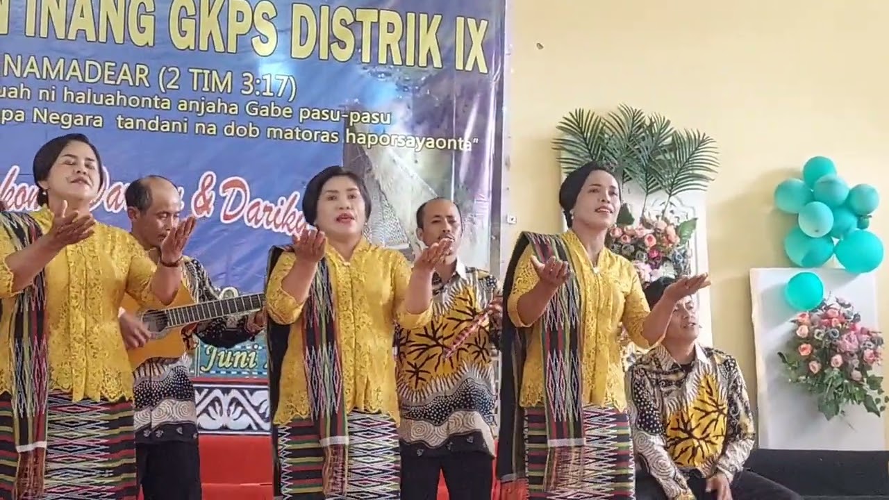 Arransement Vocal Group Gebyar J-120 Bapa & Inang Distrik IX 