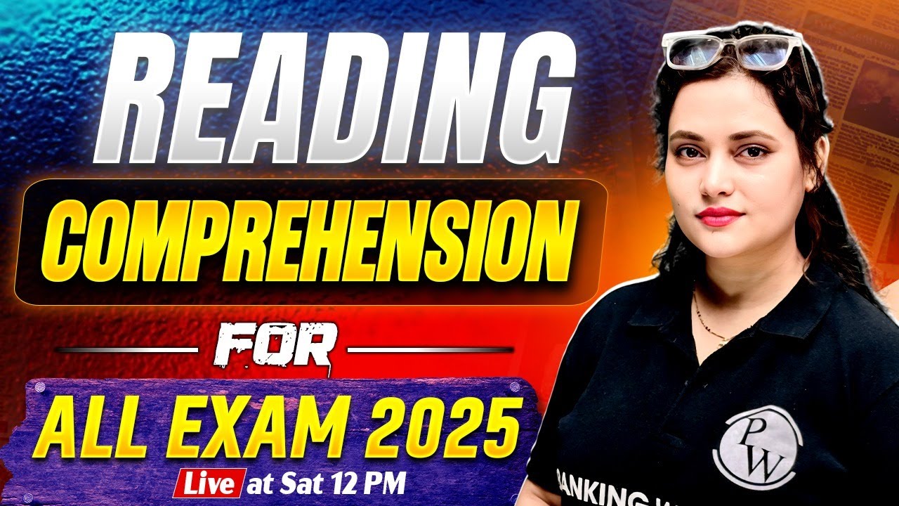 English Grammar | Reading Comprehension for All Exams | English by Rupam Ma'am