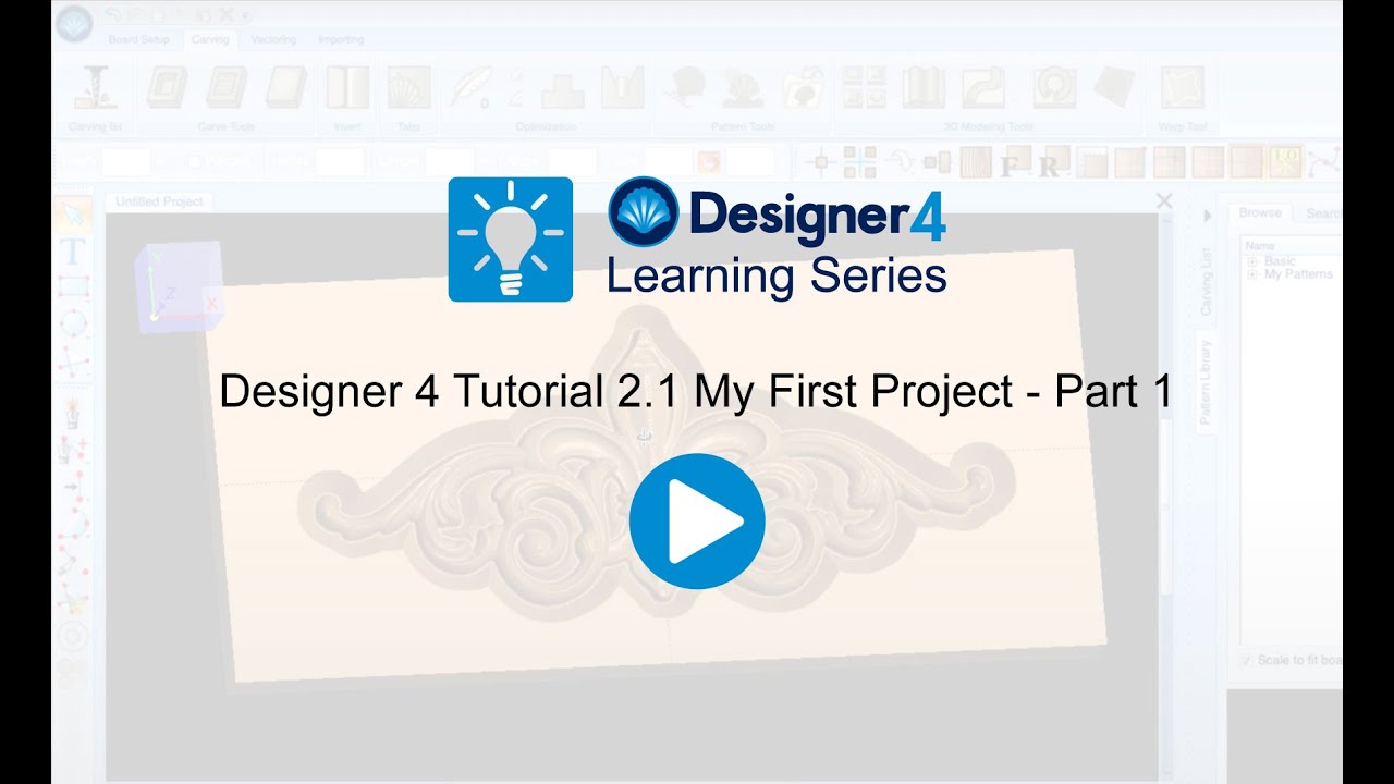 Designer 4 Tutorial 2.1 - My First Project: Part 1