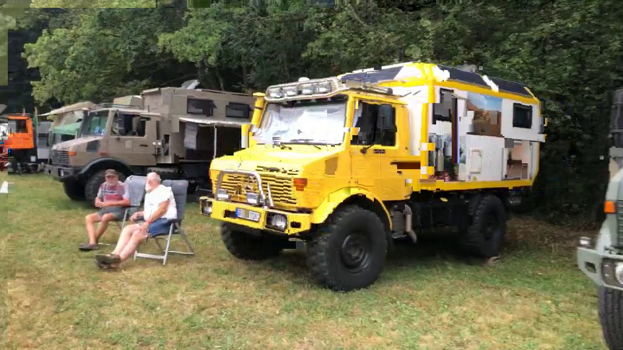 Live-Impressionen vom 8. Weltenbummler-Treffen mit Mercedes-Benz Unimog & vielen anderen Marken