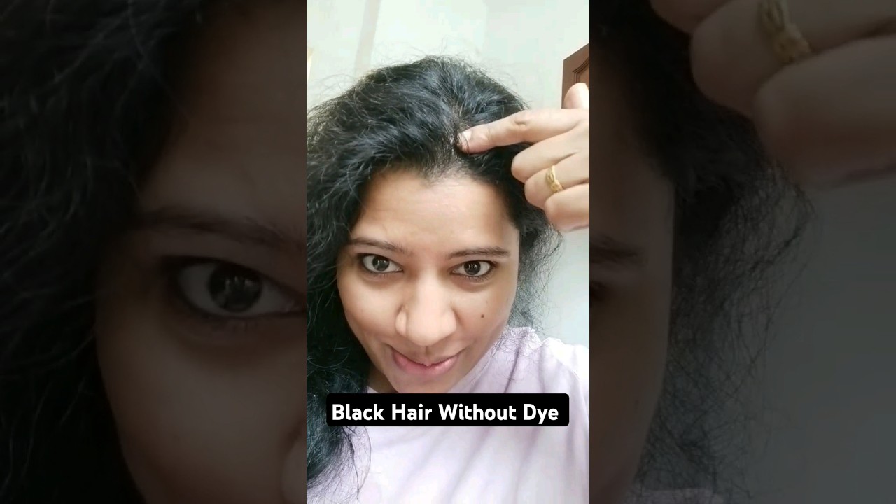 Get Intense Black Hair Without Dye #garimasingh #blackhairnaturally