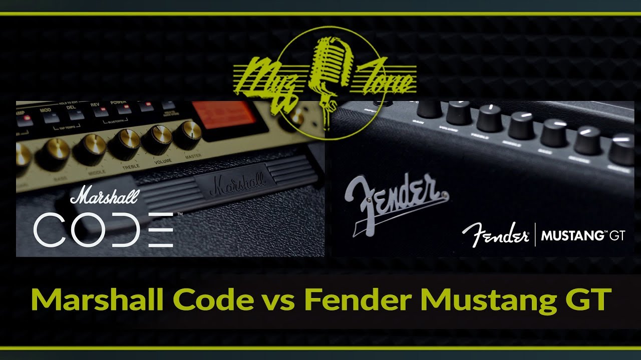 Marshall CODE vs Fender Mustang GT || Сравнение гитарных комбиков для дома