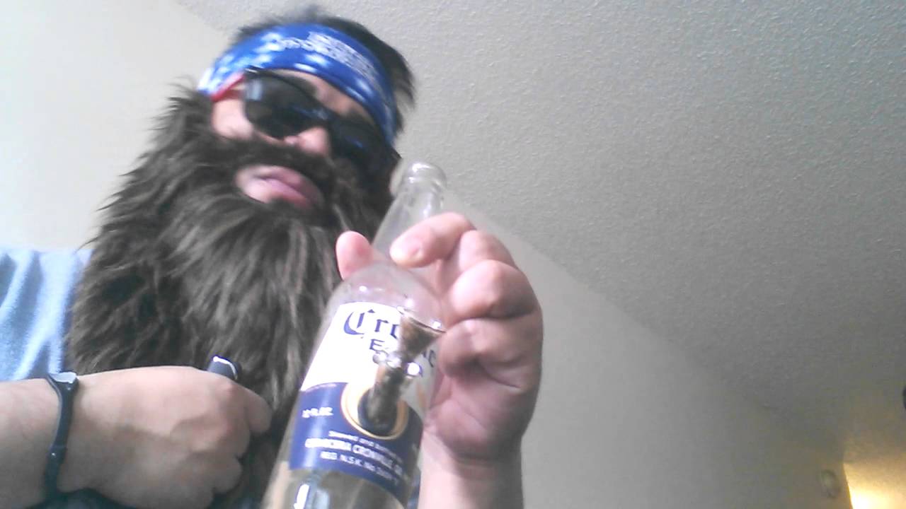 Beer bong! Pretty cute.