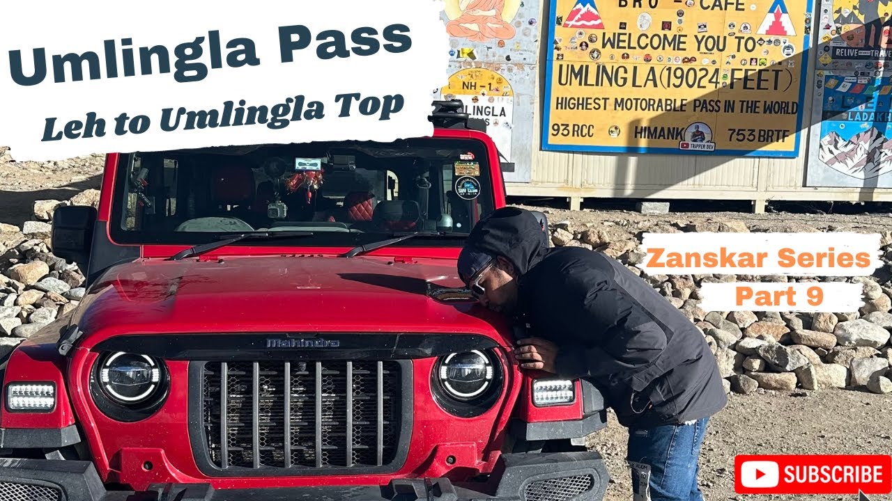 Leh to Umlingla Top | Worlds Highest Pass - Umling La | Thar at Umling La Top | Lost in Umling La