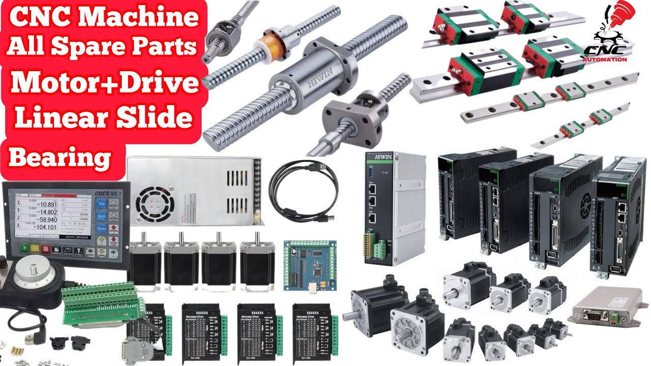 CNC Machine Spare parts in Pakistan / Ac servo Motor Drive parts in Pakistan | A To Z Machine Parts