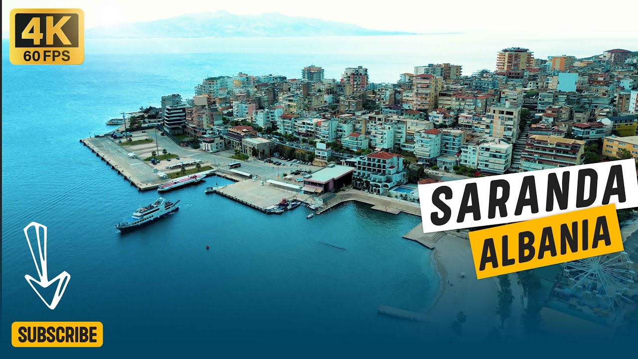 SARANDA😃 | ALBANIA | VIDEO DRONE | 4K | 60 FPS