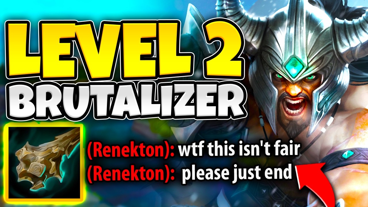 I GOT A BRUTALIZER AT 3 MINUTES WTF!? THE ENEMY TEAM HAD NO CHANCE