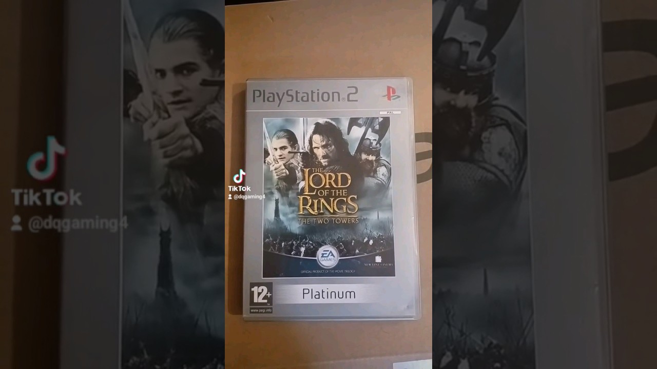 The Lord of the Rings The Two Towers PS2 #playstation #gaming #lordoftherings #aragon #eagames #ps2