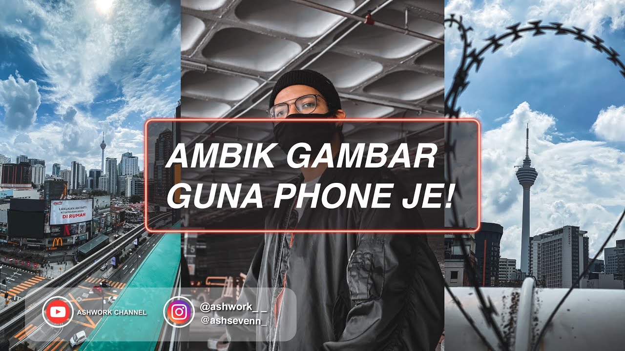 CARA AMBIL GAMBAR OOTD DAN VIEW MACAM PRO! GUNA PHONE JE!