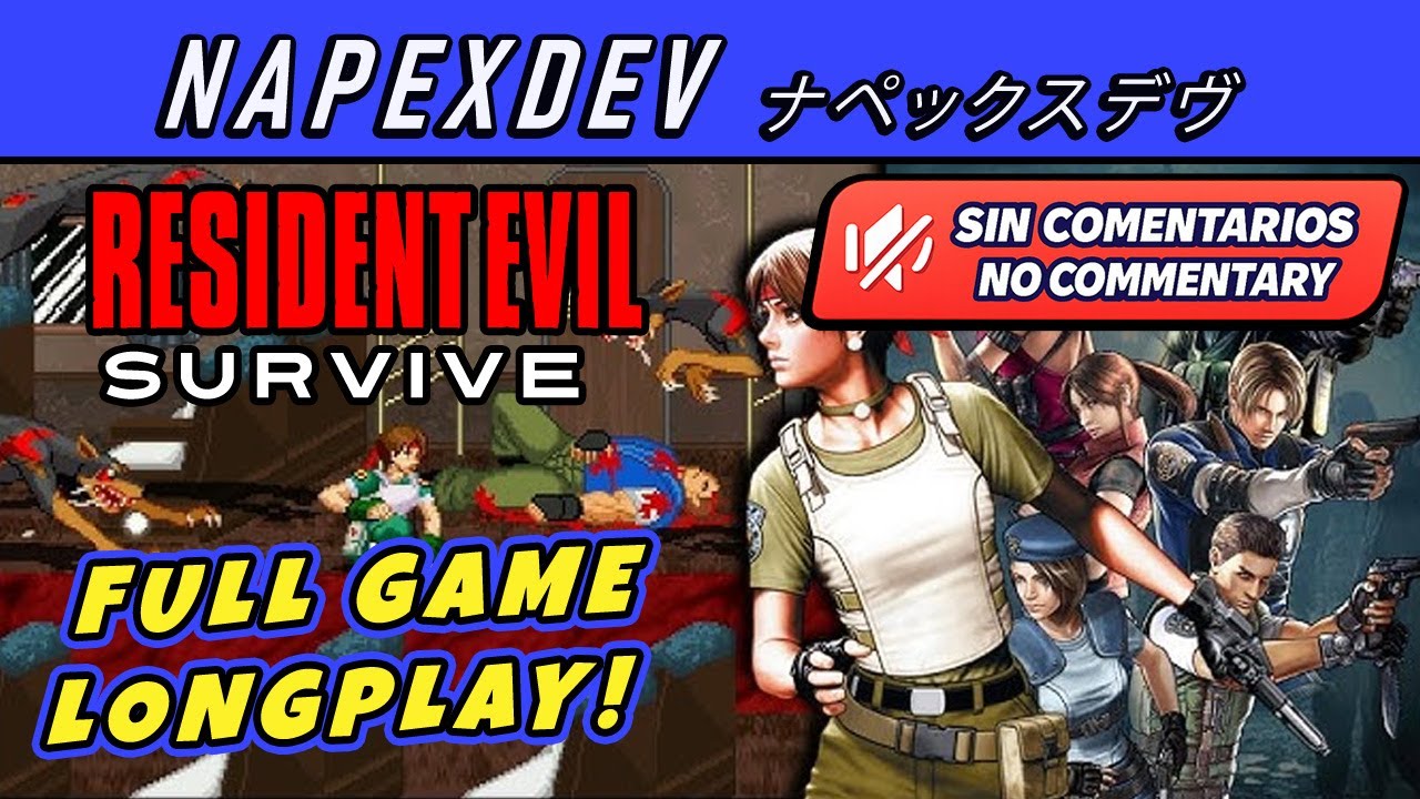 RESIDENT EVIL SURVIVE (PC) — GAMEPLAY COMPLETO | FULL GAME LONGPLAY