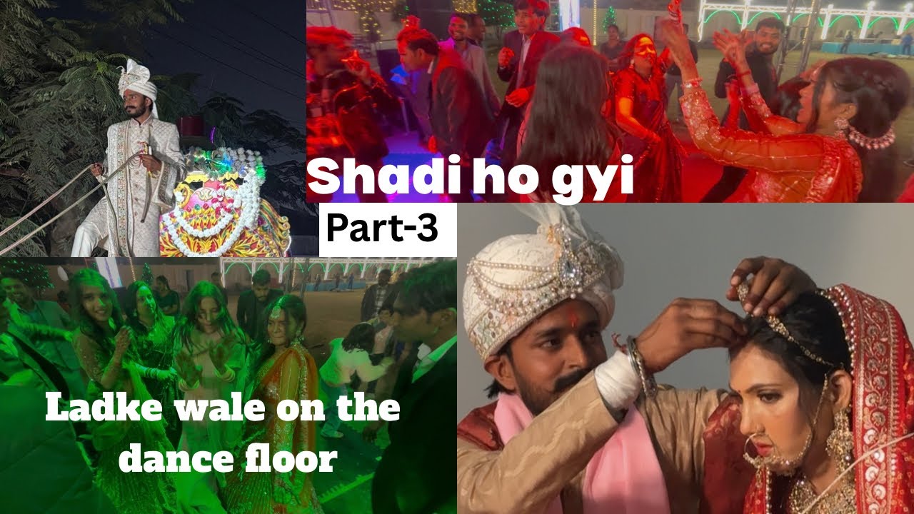 AB TO SHADI 😍HO GYI || 💃DANCE FLOOR PAR MAHOOL KR DIYA