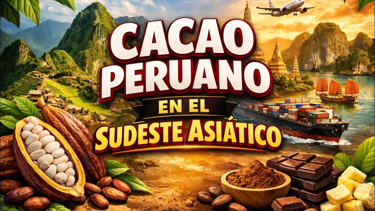 Cacao peruano en el Sudeste Asiático: crecimiento récord y el desafío del valor agregado