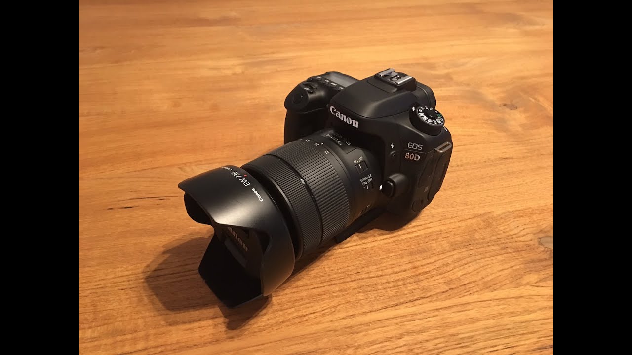 Canon 80D test et Impression 80D vs 70D 