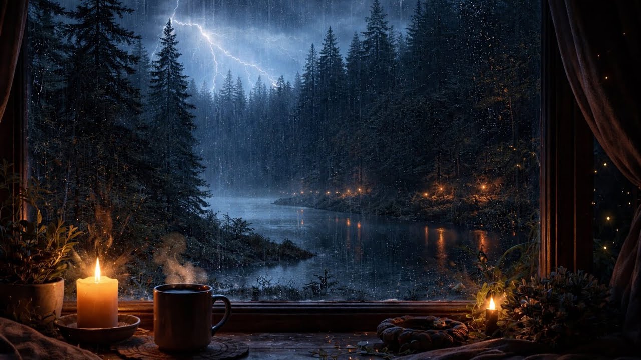 Whisper of the Rain 🌧️ Deep Sleep & Relaxing Rain Sounds | Yağmur Sesi