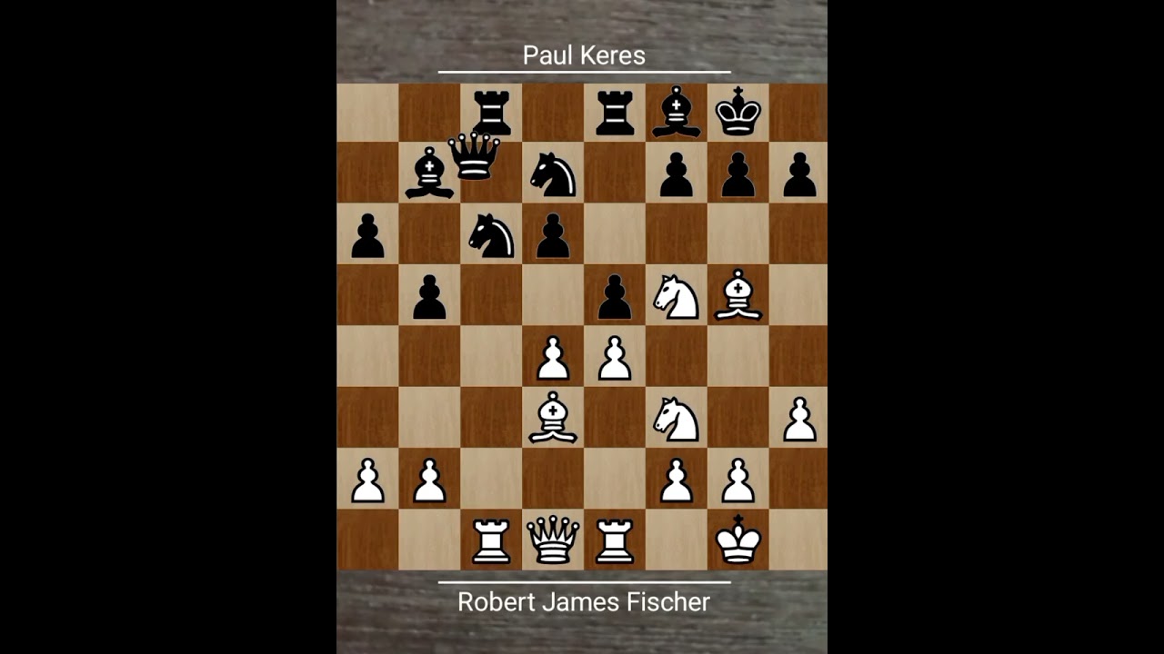 Robert James Fischer vs Paul Keres • Zurich, 1959 - 